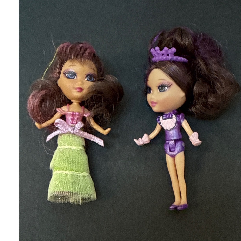 Mattel Lot of 2 Barbie Peekaboo Petite 2004